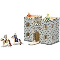 Los mejores  - Melissa &amp- Doug- Fold and go Castillo- Color Gris (13702)
